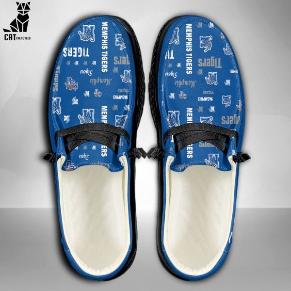 TRENDING NCAA Memphis Tigers Custom Name Hey Dude Shoes