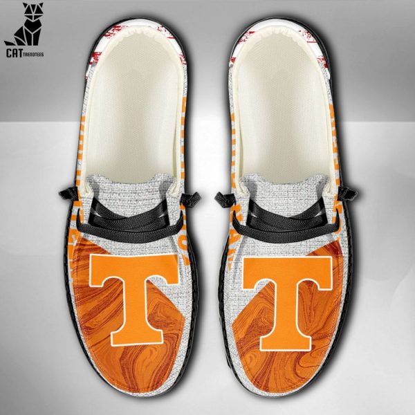TRENDING NCAA Tennessee Volunteers Custom Name Hey Dude Shoes