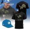 Troit Lions Football Black Logo Design 3D T-Shirt