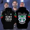 Up The Wahs Warriors Black Logo Design 3D Hoodie