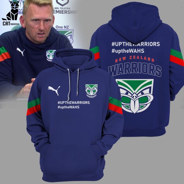 Up The Warriors Up The Wahs Puma Blue Design 3D Hoodie