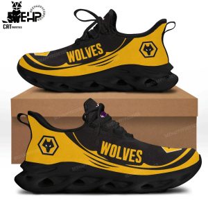 Wolverhampton Wanderers Black Yellow Design Max Soul Shoes