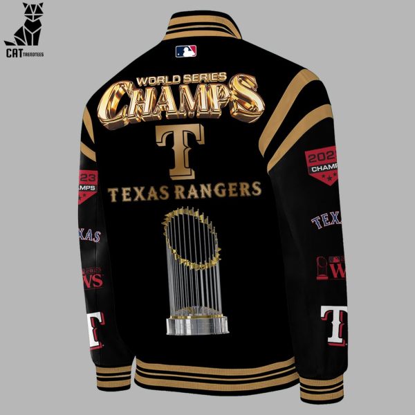 World Series Champions Texas Rangers Nike Logo Design Baseball Jacket