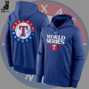 World Series Rangers 2023 Blue Design 3D Hoodie