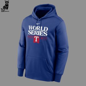 World Series Rangers 2023 Blue Design 3D Hoodie
