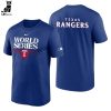 Texas Rangers Nike Black WS’23 Nike Logo Black Design 3D T-Shirt