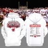 2023 Cortland DIII National Championship Game White Design 3D Hoodie