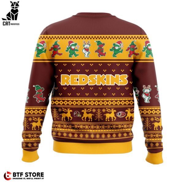 2023 Washington Redskins Red Design 3D Sweater