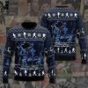 Blue Christmas With Elvis Desgin 3D Sweater
