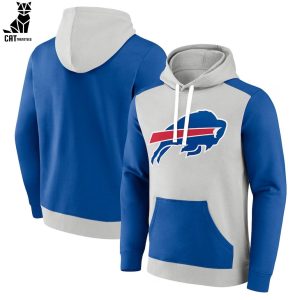 Buffalo Bills Mascot Blue White Design 3D Hoodie