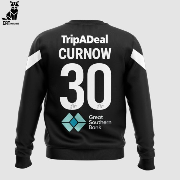 Carlton Blues FC Tripadeal Curnow Black Design 3D Sweater