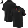 Chicago Blackhawks Mascot Red Design 3D Polo Shirt