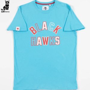Chicago Blackhawks Blue Design 3D T-Shirt
