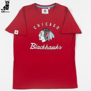 Chicago Blackhawks Hockey Red Design 3D T-Shirt