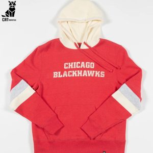 Chicago Blackhawks Red White Design 3D Hoodie