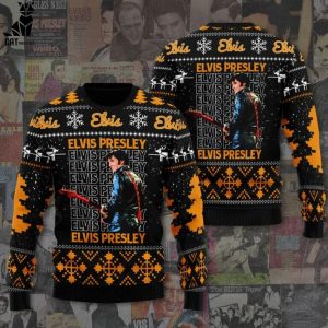 Christmas With Elvis Presley Sweatshirt