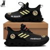 Club America Yellow Black Logo Design Max Soul Shoes