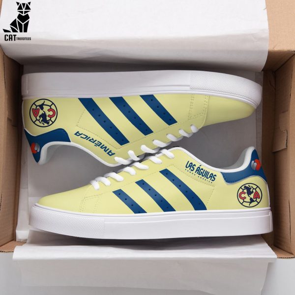 Club America Pale Yellow Blue Trim Design Stan Smith