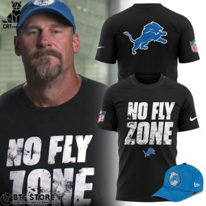 Dan Campbell No Fly Zone Mascot Design 3D T-Shirt