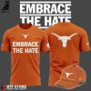 Big 12 Champions 2023 Texas Football Nike Logo Orange Design 3D T-Shirt