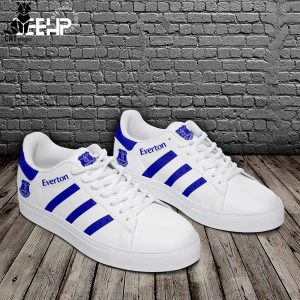 Everton Full White Blue Trim Design Stan Smith