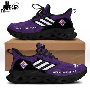 Fiorentina Clunky ACF Logo Purple White Trim Design Max Soul Shoes