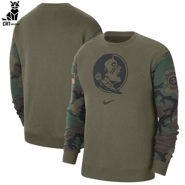 Florida State Seminoles Camo 2023 Design 3D Sweater