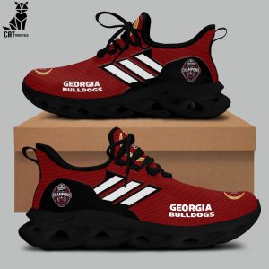 Georgia Bulldogs National Champions Logo Design Max Soul Shoes