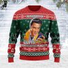 I Love A Blue Christmas Elvis Desgin 3D Sweater