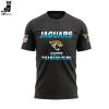 Salute To Service For Veterans Day Jacksonville Jaguars Football NFL Nike Logo Design 3D T-Shirt