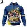 Gr4ndes Nike Logo Club America Limited Edition Yellow Design 3D Hoodie