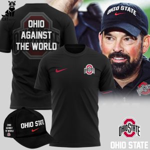 Ohio State Football Ohio Against The World Black Design 3D T-Shirt