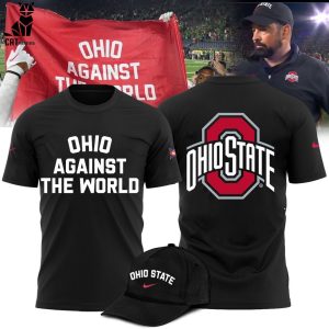 Ohio State Veterans Day Ohio Against The World Black Design 3D T-Shirt