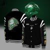 OHL London Knights 2023 Black Nike Logo Design Baseball Jacket