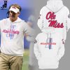 Ole Miss Rebels Football Champions NCAA Nike White Logo Design Hoodie Longpant Cap Set