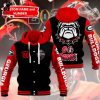 Personalized Georgia Bulldogs Red Go Dawgs Baseball Jacket
