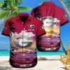 Personalized Georgia Bulldogs Mascot Red Black Design Hawaiian Shirt