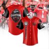 Personalized Georgia Bulldogs Black Mascot Design Baseball Jersey