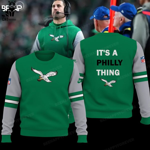Philadelphia Eagles Kelly Green It’s Philly Thing Design 3D Hoodie