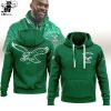 Philadelphia Eagles Salute To Service Nike Logo Design 3D Hoodie