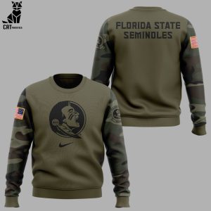 Salute To Service For Veterans Day Nike Logo Design 3D Sweater