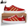 San Francisco 49ers Red White Trim Design Stan Smith