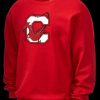 Cortland Red Dragons Football Nike Logo Design 3D Sweater