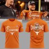 Texas Is Back Nike Logo Orange Design 3D T-Shirt