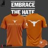 Texas Longhorns Living the Longhorn Life Nike Logo Orange Design 3D T-Shirt