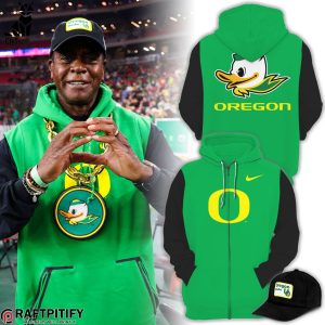 Oregon Ducks Legend Green Nike Logo Design 3D Hoodie Longpant Cap Set