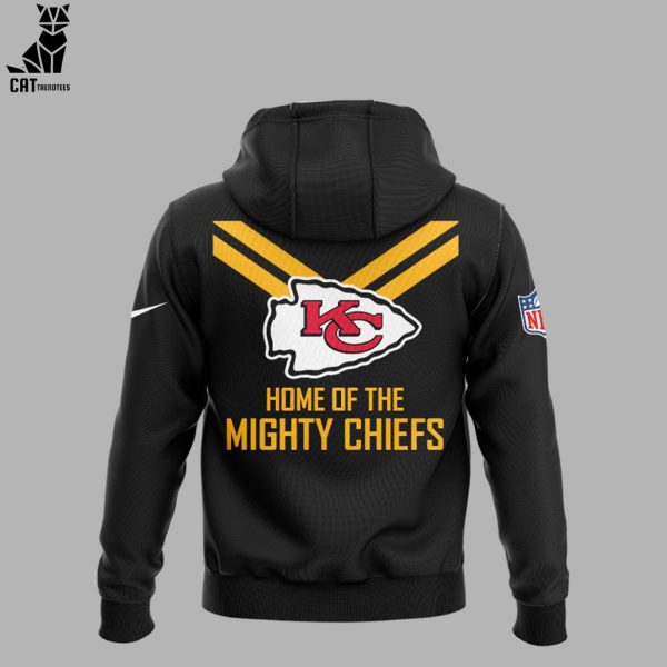 2023 AFC West Champions Home Of The Mighty Chiefs NFL Logo Design 3D Hoodie