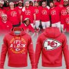 2023 AFC West Champions It’s A Lock Kansas City Chiefs NFL Logo Design 3D Hoodie Longpant Cap Set