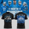 Detroit Lions Football Graham Glasgow’s Skull Black Design 3D T-Shirt