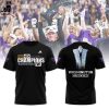 2023 Pac-12 Football Championship Game Washington Huskies Purple Design Nike Logo 3D T-Shirt